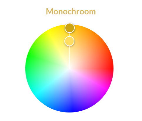 Monochroom kleurenwiel | Y.M. Klooster Fotografie
